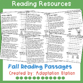 Fall Reading Passages