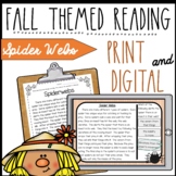 Fall Reading: Spiderwebs (Non-Fiction)