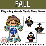 Fall Rhyming Words Game | Preschool Circle Time Activities