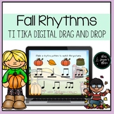 Fall Rhythm Drag and Drop Activity for Ti Tika