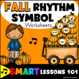 Fall Rhythm Worksheets Fall Music Activities Music Workshe