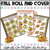 Fall Roll and Cover Math Game