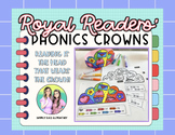 Valentine’s Day Royal Readers Phonics Crowns Color by Spel