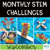 Fall STEM Activities - September Monthly STEM Challenges