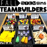 Fall STEM Bins® Teambuilders - Halloween, Thanksgiving, Au