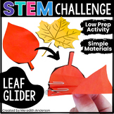 Fall STEM Challenge - Low Prep Paper Engineering Leaf Glid