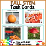 Fall STEM Task Cards | Fall Morning Bin STEM Task Cards