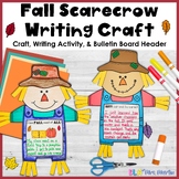 Fall Craft - Scarecrow Craft and Writing Activity - Bullet