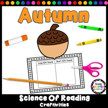 Preview of Fall Science Of Reading Phonics Craftivities