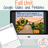 Fall Science Unit: Fall Leaves, Animals in Fall, Fall Acti