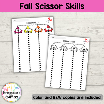 Fall Scissor Skills