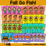Fall Seasonal Fun Go Fish Game - Themed Game and Writing