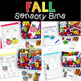 Fall Sensory Bins / Sensory Tubs