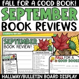 Fall September Bulletin Board Book Report Review Template 