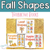 Fall Shapes Interactive Books - Leaves - Apples - Pumpkins