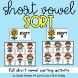 Fall Short Vowel Sort