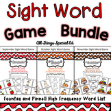 Fall Sight Word Bundle - Fountas and Pinnell Word Lists