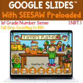 Fall Skip Counting for Google Slides and SEESAW Preloaded 