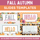 Fall Slide Templates Daily Agenda Morning Meeting Google S