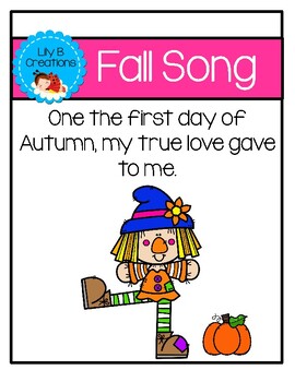 Preview of Fall Song - On The First day Of Autumn My True Love Gave To Me