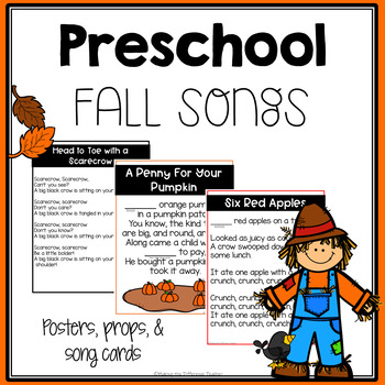 Preview of Fall Songs for Preschool