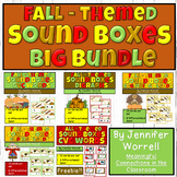 Fall Sound Box Bundle: CVC, Digraphs, Beginning and End Bl