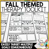 Fall Speech Therapy Activities for Articulation and Language
