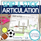 Fall Sports Articulation Sheets for Speech Therapy | No Pr