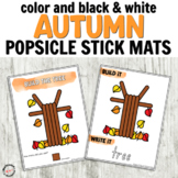 Fall Stick Task Cards for Fine Motor Centers