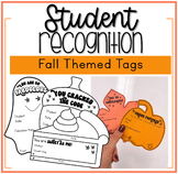 Fall Student Recognition Tags | Positive Note Home and Sta