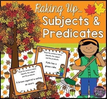 Preview of Subjects and Predicates Games and Centers