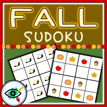 fall sudoku games printable by planerium teachers pay