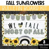 Fall Sunflowers Bulletin Board Kit
