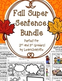 Fall Super Sentence Bundle