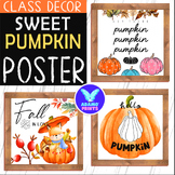 Fall Sweet Posters Holiday Autumn Seasonal Classroom Decor