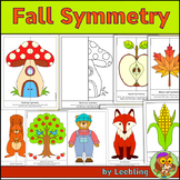 Fall Symmetry, Autumn Symmetry Activity Worksheets