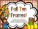 Fall Ten Frame Cards!  A Numbers And Counting Resource!