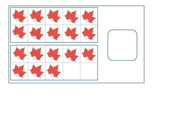 Fall Ten Frames (1-20) By Mrs Hodge's Kids 