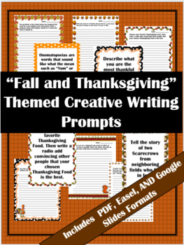 thanksgiving creative writing high school