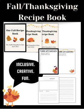 Preview of Fall/Thanksgiving Recipe Book