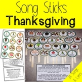 Fall & Thanksgiving Song Sticks