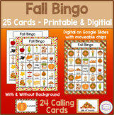 Fall Bingo - Digital & Printable