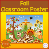 Fall Classroom Poster (11" x 8.5")