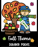 Fall Theme Dauber / Dobber Pages