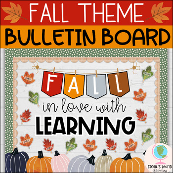 Fall in love with learning bulletin board