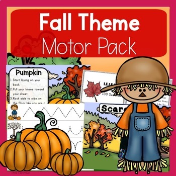 Preview of Fall Theme Motor  Pack