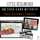 Fall QR Research Task Cards Activity for ELA & Science - G