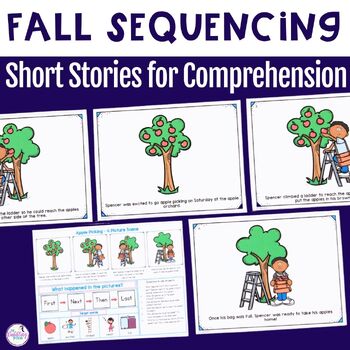 Fall Sequencing Stories with Pictures For Listening Comprehension ...