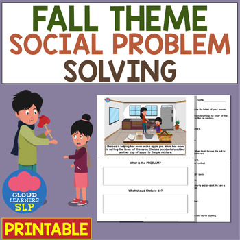 Preview of Fall Theme - Social Problem Solving Vol 1