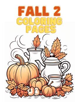 Preview of Fall-Themed Coloring Pages 2 - Emergency Substitute Kit